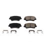PowerStop 17-1828 PowerStop - Z17 Low-Dust Ceramic Brake Pads with Hardware