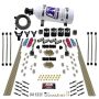 Nitrous Express 93106-05 8 CYL DRY DIRECT PORT, DUAL STAGE, 4 SOLENOIDS, WITH 5LB BOTTLE (200-600HP)