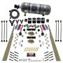 Nitrous Express 93106-12 8 CYL DRY DIRECT PORT, DUAL STAGE, 4 SOLENOIDS, W/ COMPOSITE BOTTLE (200-600HP)