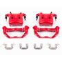 PowerStop S2870B Red Powder Coated Calipers