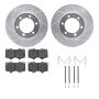 Dynamic Friction 7212-76002 Rotor Kit