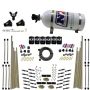 Nitrous Express 93206-10 8 CYL DRY DIRECT PORT, THREE STAGE, 6 SOLENOIDS, WITH 10LB BOTTLE (200-600HP)