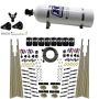 Nitrous Express 93306-15 8 CYL DRY DIRECT PORT, FOUR STAGE, 8 SOLENOIDS, WITH 15LB BOTTLE (200-600HP)