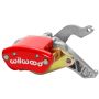 Wilwood 120-12069-RD Caliper-MC4 Mechanical-R/H - Red w/ Logo 1.19in Piston .81in Disc