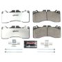 PowerStop Z26-1440 PowerStop - Z26 Performance Carbon-Fiber Ceramic Brake Pads with Hardware Kit