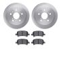 Dynamic Friction 6502-76443 Rotor Kit