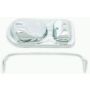 RACING POWER CO-PACKAGED RPCR9217 Ford Master Cylinder Cover Chrome