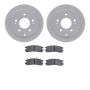 Dynamic Friction 4502-72057 Rotor Kit