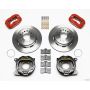 Wilwood 140-7148-R Forged Dynalite P/S Park Brake Kit Red 93-97 Camaro/Firebird
