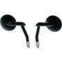 Burly Brand B16-1501B Hot Rod Mirror Set - Black