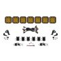 Diode Dynamics DD7259 SS5 Pro Universal CrossLink 7-Pod Lightbar - Yellow Driving