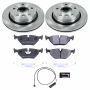 PowerStop TDBK615 Track Day High-Performance Brake Pad and Rotor Kit