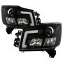 SPYDER 5088406 High-Power LED Module ( Low Beam ) Equipped Headlights - Black
