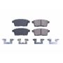 PowerStop 17-1259 PowerStop - Z17 Low-Dust Ceramic Brake Pads with Hardware