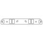Cometic Gasket C15196FC Cometic AMC Gen-2/3 V8 .060in FC Intake Manifold Gasket Set