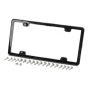 WEATHERTECH WEA61020 Plate Frame License Plate Frame Black