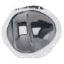 TRANS-DAPT TRA9043 Differential Cover Kit Chrome GM 14 Bolt 9.5 RG