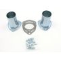 PATRIOT EXHAUST PEPH7243 Collector Reducers - 1pr 3in to 2-1/2in