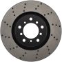 Stoptech 128.34059R 01-06 BMW M3 Drilled Right Front Rotor