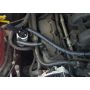 J&L 05-10 Ford Mustang V6 Passenger Side Oil Separator 3.0 - Clear Anodized