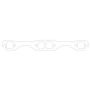 Cometic Gasket C5548-064 Cometic Chevrolet Gen-1 Small Block V8 .064in ArmorCore Exhaust Manifold Gasket Set - 23 Degree Head