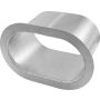 ALLSTAR PERFORMANCE ALL34183 Exhaust Shield Oval Dual Straight Exit