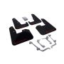 Rally Armor MF15-UR-BLK/RD Black Mud Flap/Red Logo