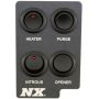 Nitrous Express 15785 CUSTOM SWITCH PANEL, FORD MUSTANG, 2010 AND NEWER