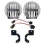 KC HiLiTES 504 G4 Gravity LED SAE ECE 2-Light Sys - 2018-2024 Jeep Wrangler JL/Gladiator JT