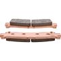 All Balls Racing 18-8091 16-23 Honda Pioneer 1000 Sintered Brake Pad Front Left