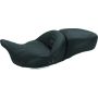 Mustang Motorcycle 79007 Mustang 08-21 Harley Electra Glide, Rd Glide, Rd King, Str Glide Heated 1PC Seat Deluxe-Black