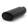 Banks Power 52927 Tailpipe Tip Kit - SS Obround Slash Cut - Black - 4in Tube - 5in X 6in X 14in