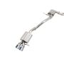 AWE Tuning 3015-22064 09-14 Volkswagen Jetta Mk6 1.4T Touring Edition Exhaust - Chrome Silver Tips