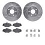 Dynamic Friction 7512-63047 Rotor Kit