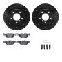 Dynamic Friction 8612-31065 Rotor Kit