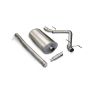 CORSA Performance 24259 Corsa 2007-2008 Chevrolet Silverado Crew Cab/Short Bed 1500 5.3L V8 Polished Sport Cat-Back Exhaust
