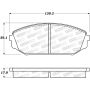 Stoptech 305.07930 Street Select Brake Pads