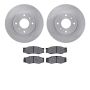 Dynamic Friction 6502-67079 Rotor Kit