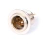 Rugged Radios C6P-PM 6-Pin Panel Mount Mini XLR Connector TB6M