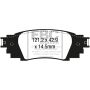 EBC Brakes UD1879 Ultimax OEM Replacement Brake Pads
