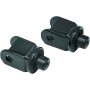 Kuryakyn 8863 Splined Adapter Honda Gloss Black