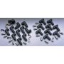 Taylor Cable 46051 Distributor/Coil Boot & Terminal Kit 90 deg HEI