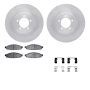 Dynamic Friction 6512-55046 Rotor Kit