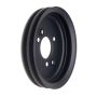 TRANS-DAPT TRA8616 BBC SWP Crankshaft Pulley 2 Groove Black