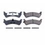 PowerStop 17-667 PowerStop - Z17 Low-Dust Ceramic Brake Pads with Hardware