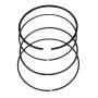 Vertex Pistons 590277000005 Vertex Piston 04-19 Kawasaki KX 250 F 250cc Repl Ring Set for Forged Replica
