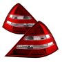 SPYDER 9030192 Xtune Mercedes R170 Slk 98-04 LED Tail Lights ( R171 Amg Look ) Red Clear ALT-JH-MBR17098-LED-RC