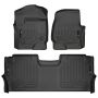 HUSKY LINERS HSK94061 Front & 2nd Seat Floor L iners Weatherbeater