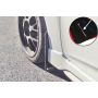 Rally Armor MF24-UR-BLK/WH Black Mud Flap/White Logo