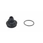Fuelab 108020102-7 Replacement Filter Cap -10AN Inlet - Black